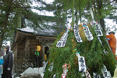 おんづろこんづろ、宇奈月町下立神社